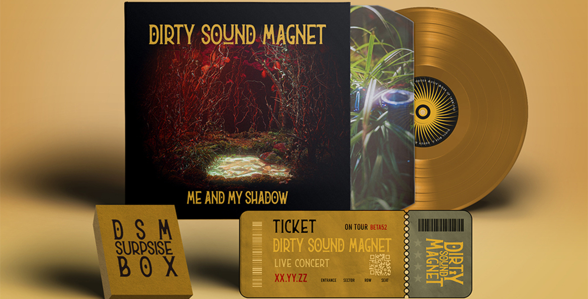  VINYL - ME AND MY SHADOW + Ticket Aachen + DSM Surprise Box , PRE-ORDER 