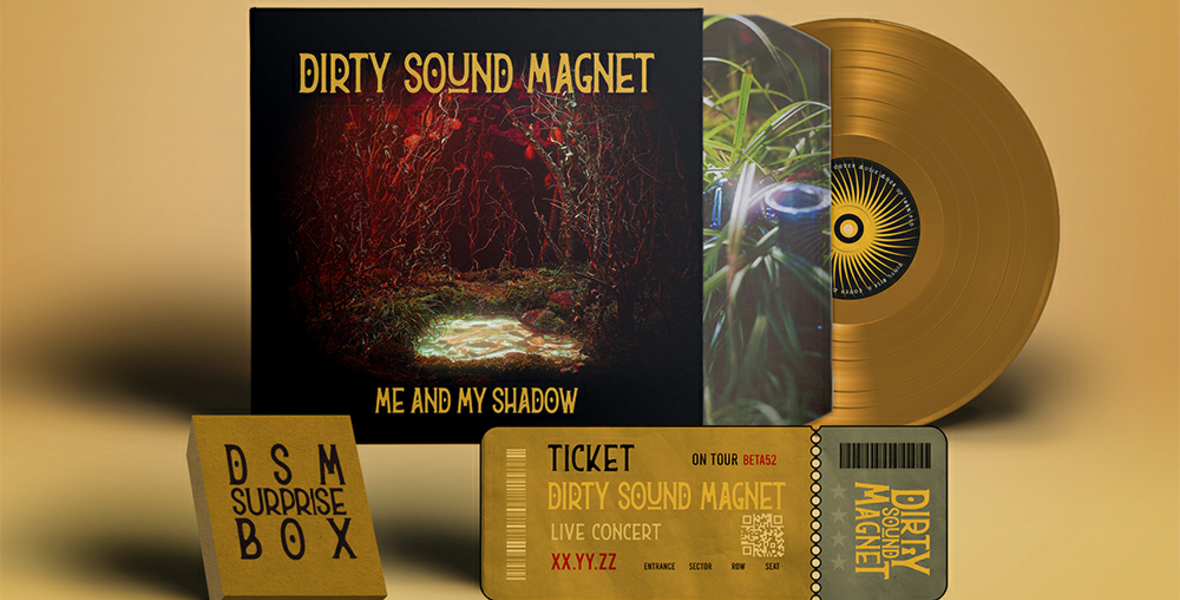  VINYL - ME AND MY SHADOW + Ticket Köln + DSM Surprise Box, PRE-ORDER 