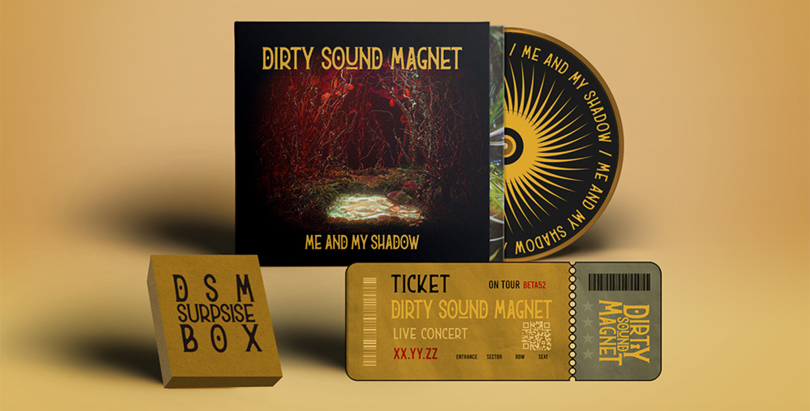  CD - ME AND MY SHADOW + Ticket Münster + DSM Surprise Box, PRE-ORDER 
