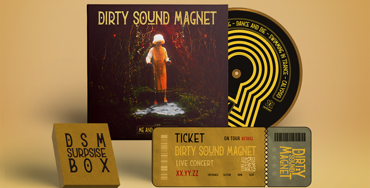  CD - ME AND MY SHADOW + Ticket Hannover + DSM Surprise Box, PRE-ORDER 