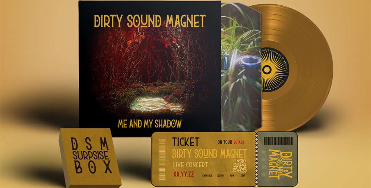  VINYL - ME AND MY SHADOW + Ticket Leipzig + DSM Surprise Box, PRE-ORDER 
